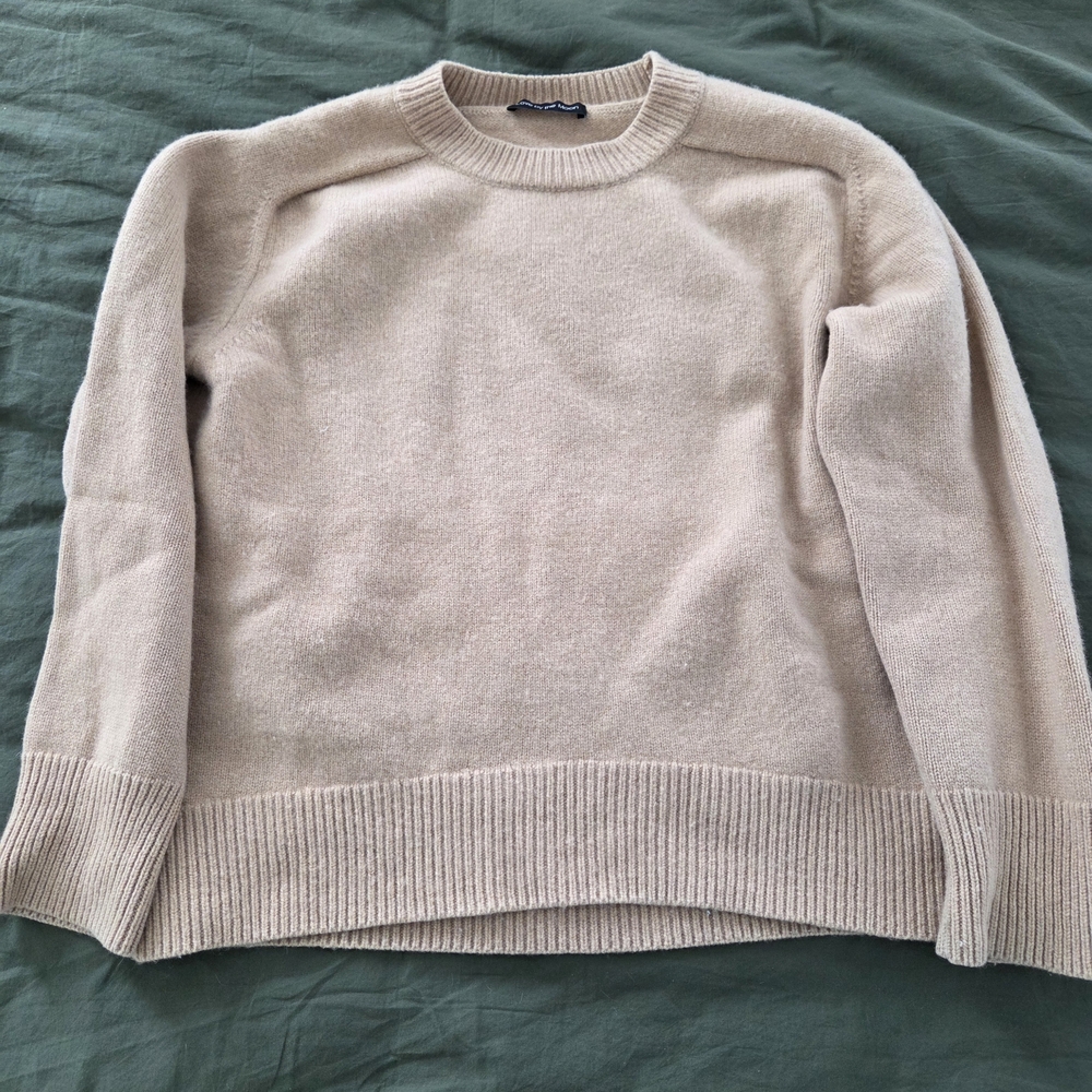 Camel Merino Wool Sweater